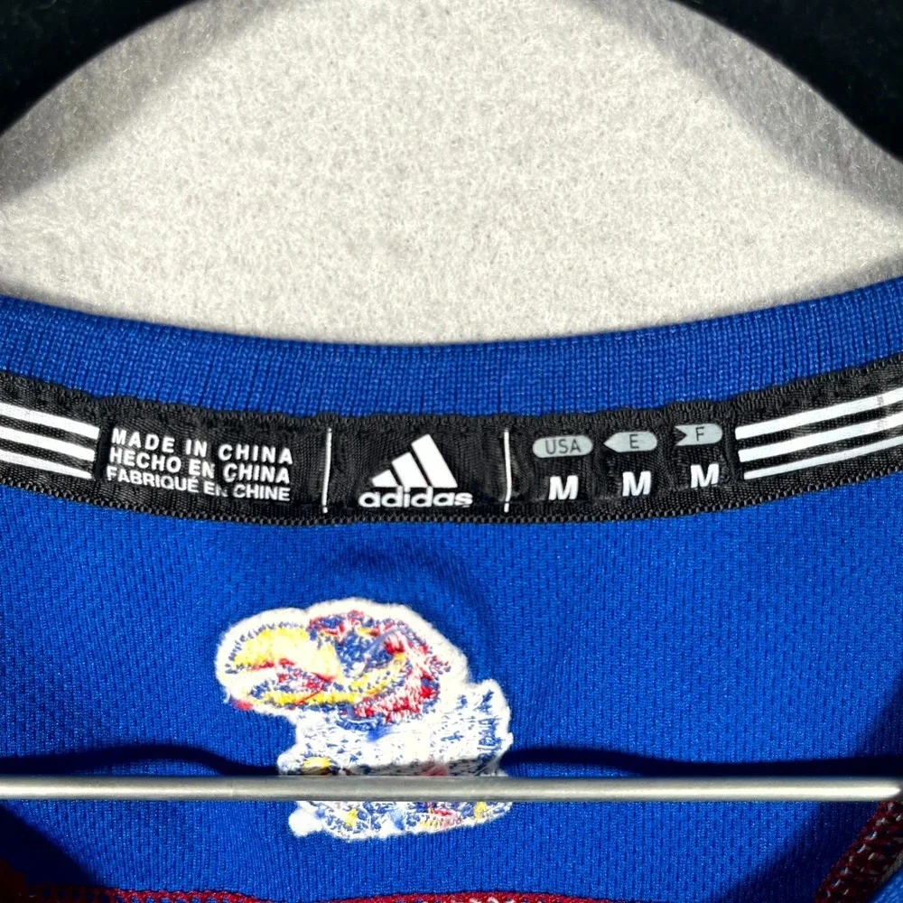Kansas Jayhawks‎ 34# Paul Pierce Tank Top Mens M Gray Adidas Basketball Sports